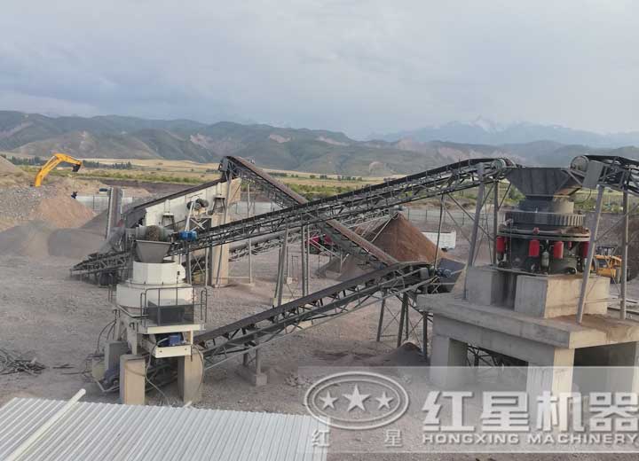 石頭變沙子用戶生產現場，可就近安排現場參觀配置同等設備